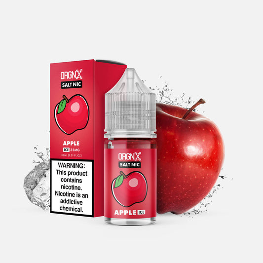 ORGNX Eliquids Apple Ice Salt Nic