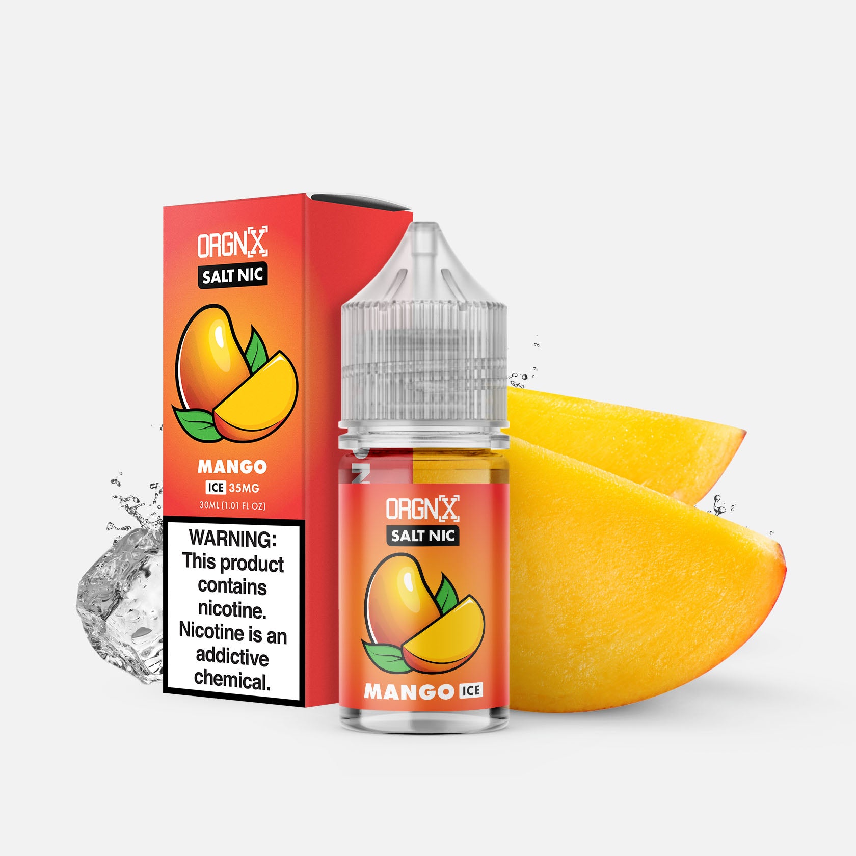 Mango Ice Salt Nic - 30ml | Menthol E-Juice | ORGNX Eliquids OR Fulfillment Center Mango Ice Salt Nic - 30ml | Menthol E-Juice | ORGNX Eliquids OR Fulfillment Center