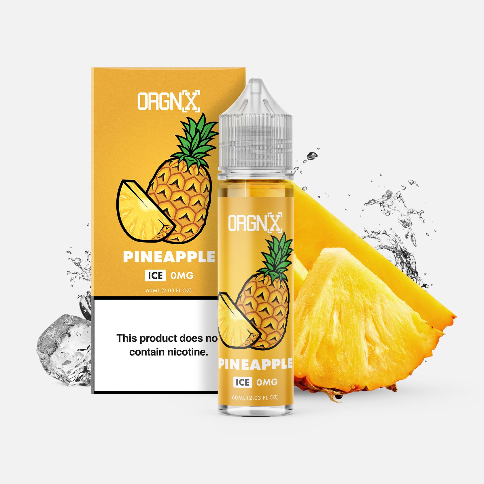 ORGNX Pineapple Ice | Menthol Vape Juice | ORGNX Eliquids OR Fulfillment Center ORGNX Pineapple Ice | Menthol Vape Juice | ORGNX Eliquids OR Fulfillment Center