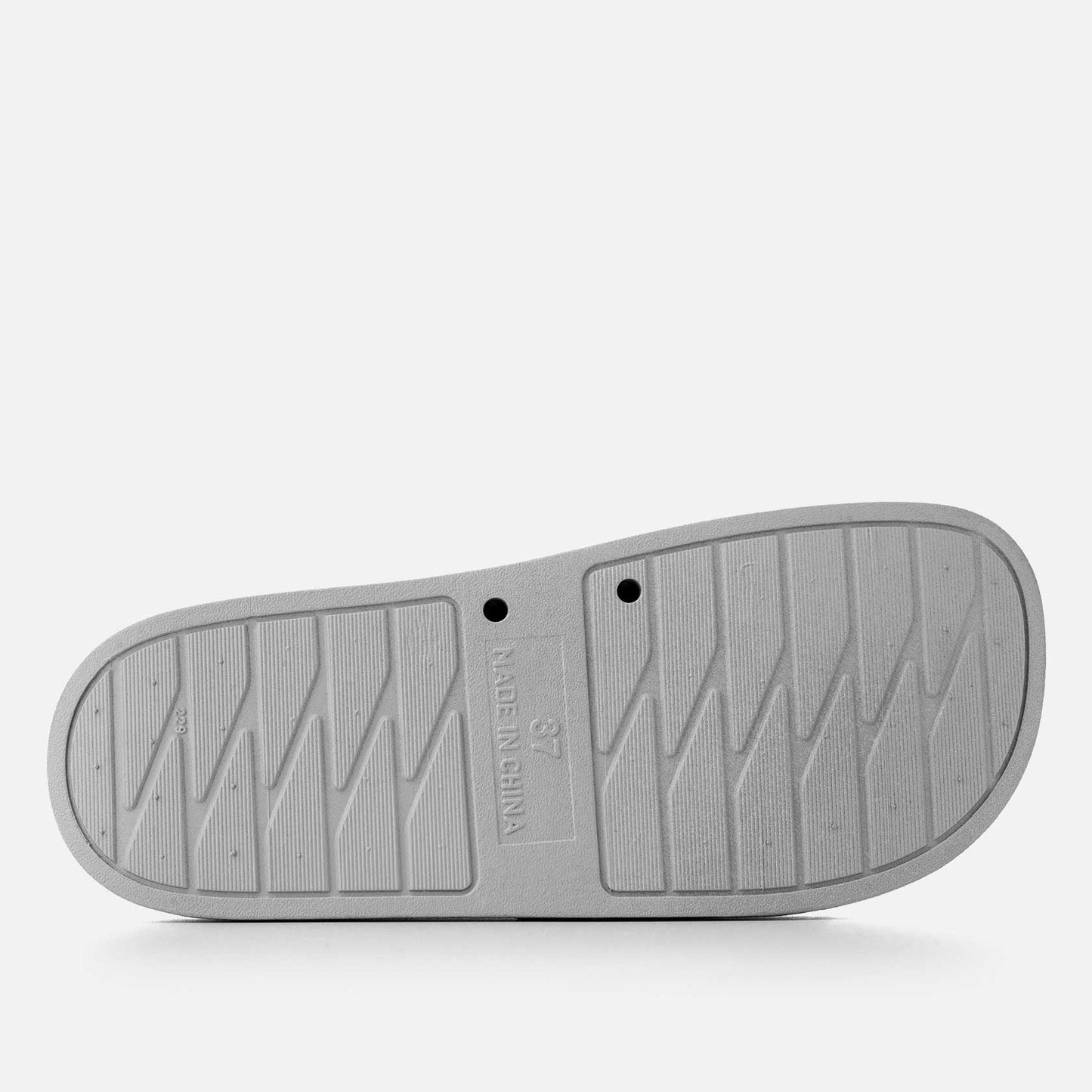 ORGNX Rubber Slides Gray Bottom