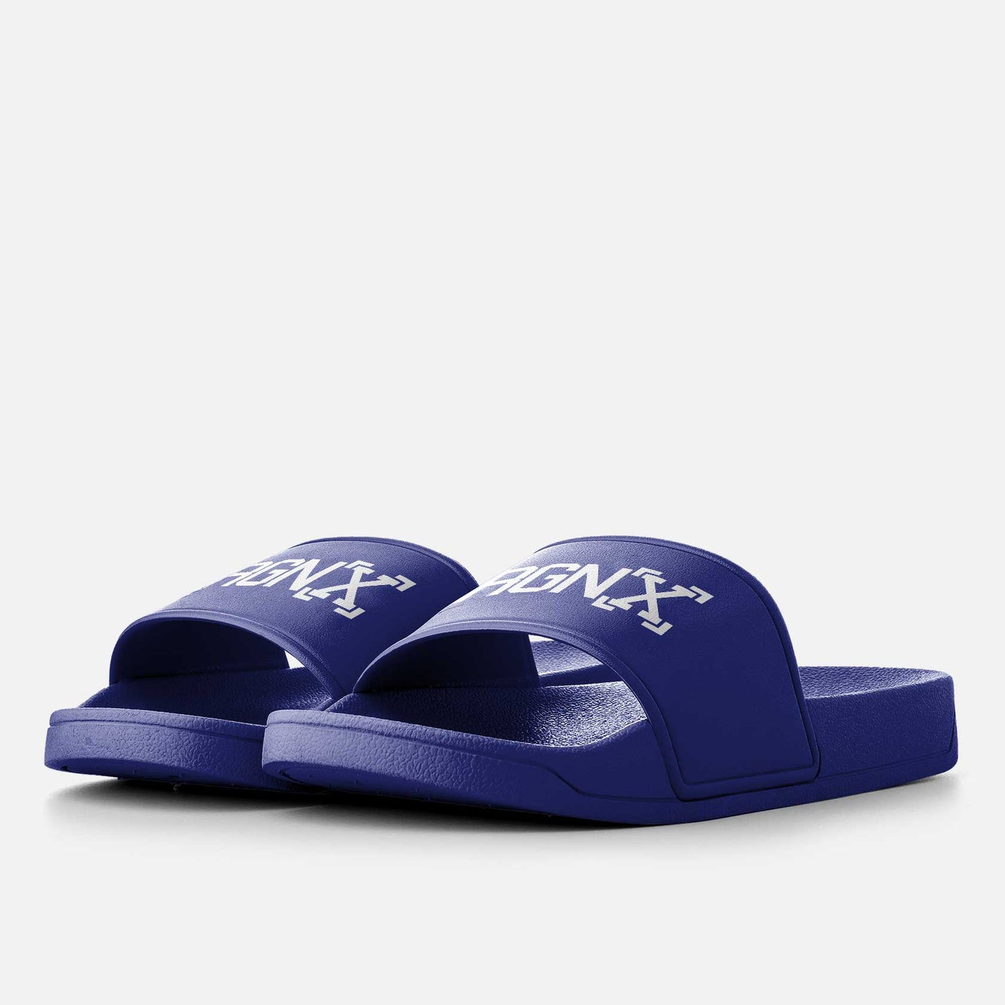 ORGNX Rubber Slides Color Blue