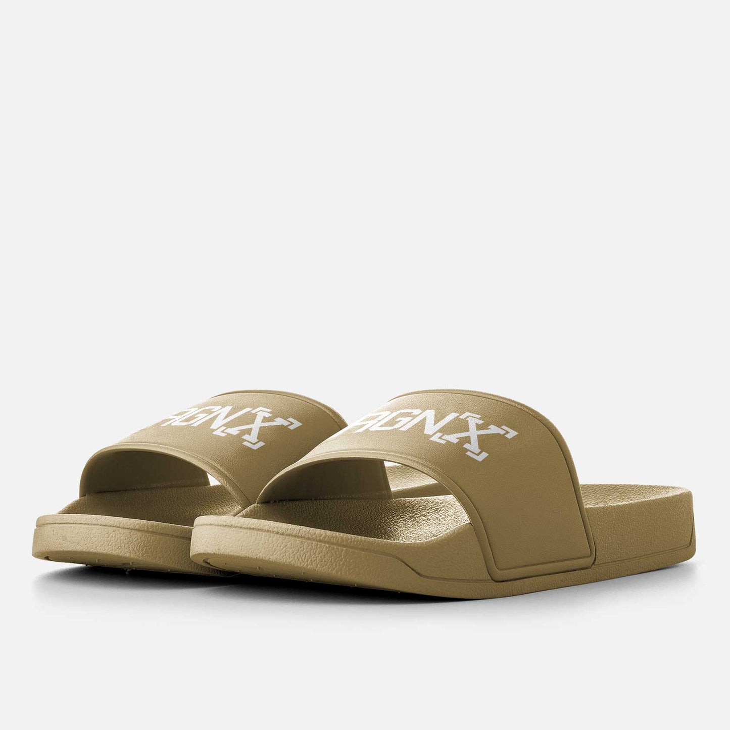 ORGNX Rubber Slides Color Cream