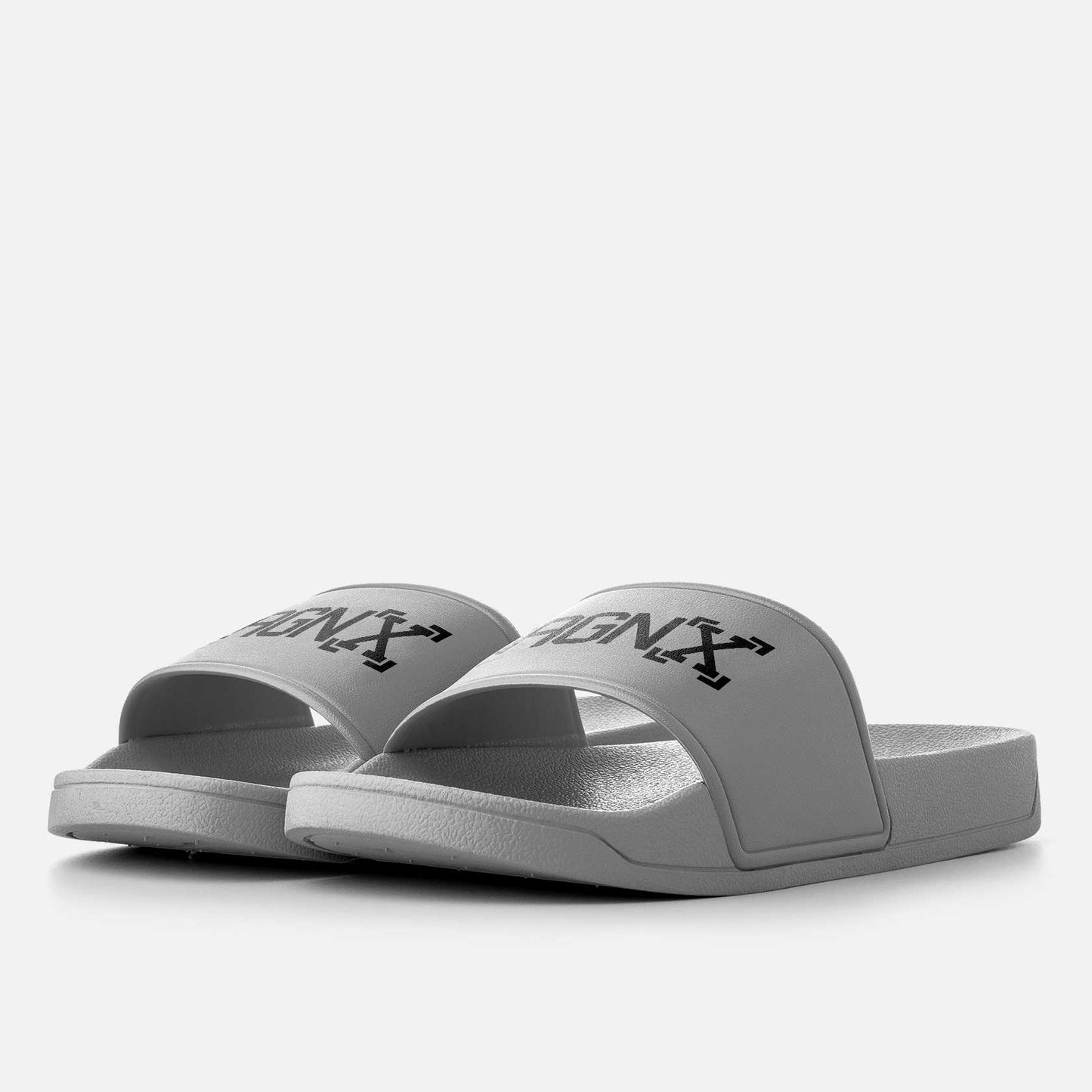 ORGNX Rubber Slides Color Gray