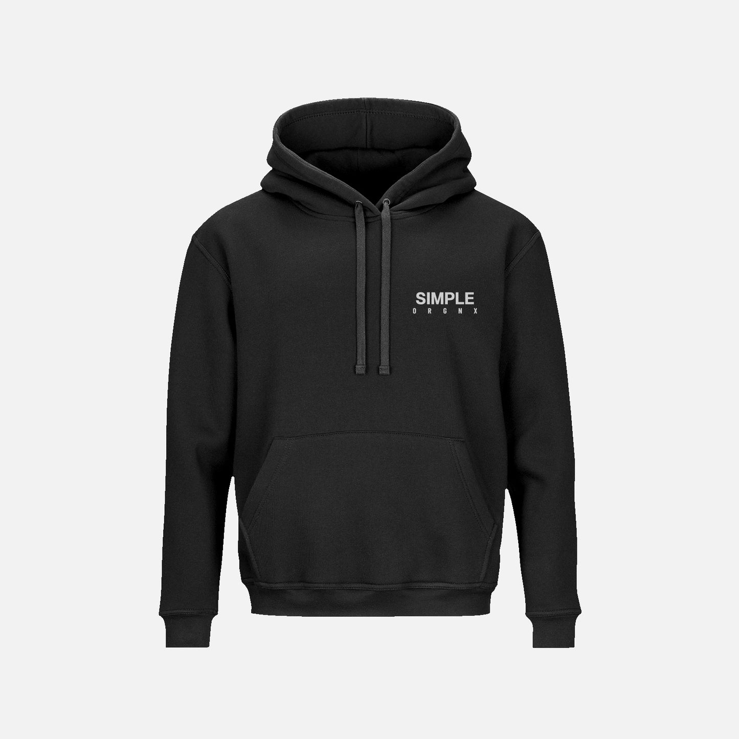 ORGNX Simple X Hoodie Black