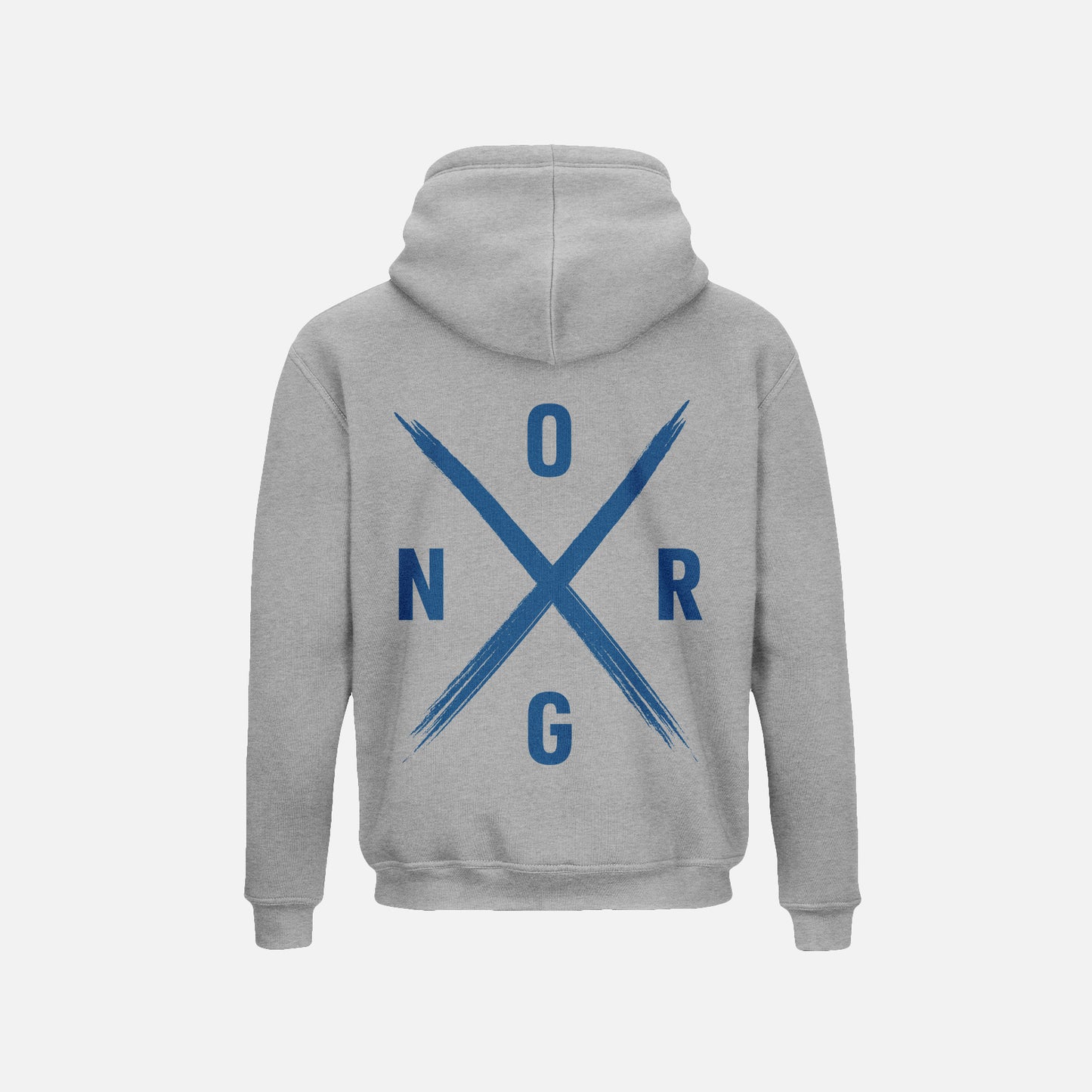 ORGNX Simple X Hoodie Grey