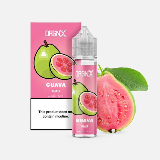 ORGNX E-liquids Fruit Flavor Guava Nicotine Vape Juice
