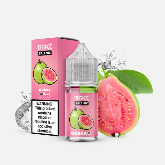 ORGNX E-liquids Fruit Flavor Guava Ice Salt Nicotine Vape Juice