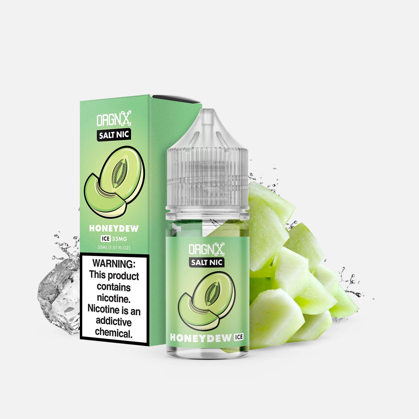 ORGNX Eliquids Honeydew Ice Salt Nic