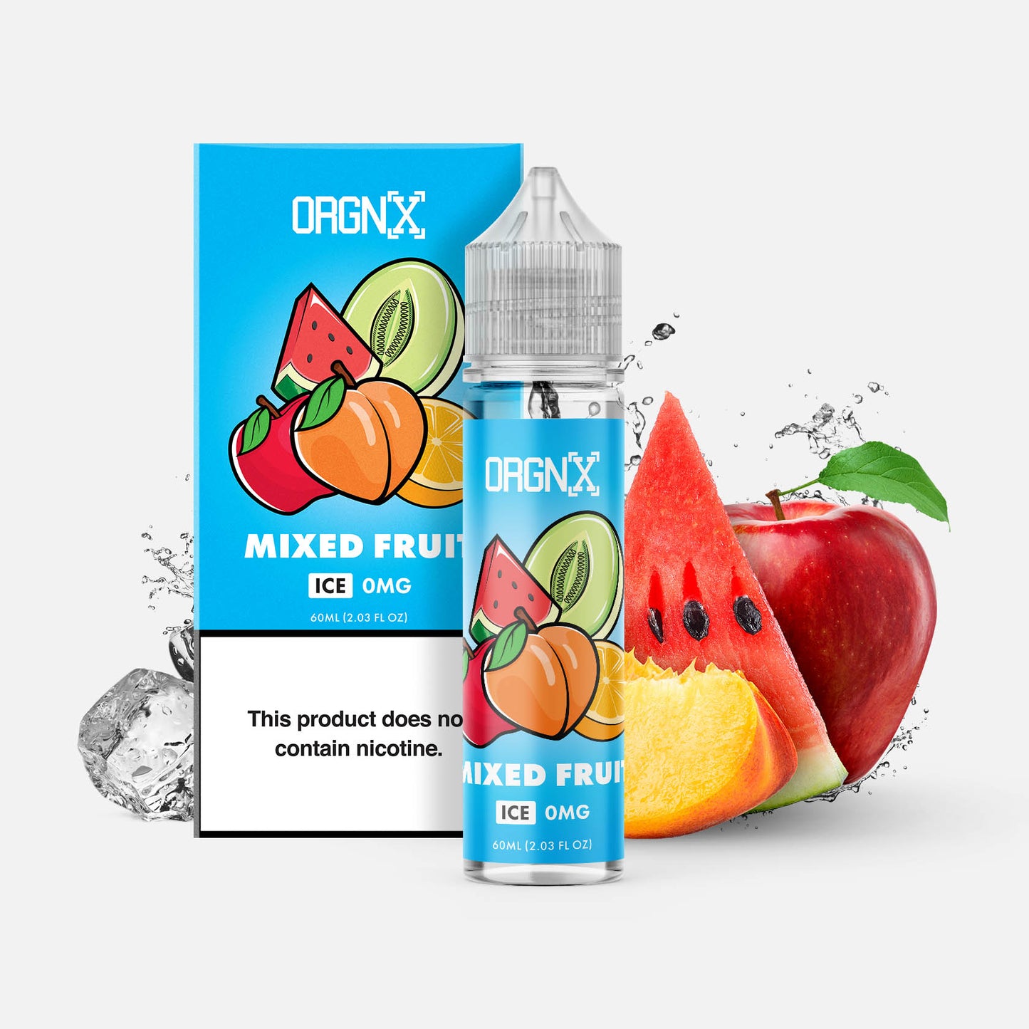 ORGNX E-liquids Fruit Flavor Mixed Fruit Ice Vape Juice