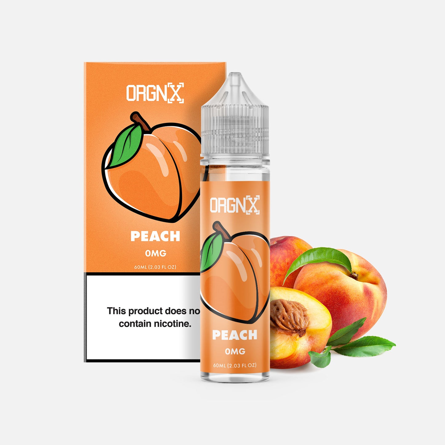 ORGNX E-liquids Peach Vape Juice
