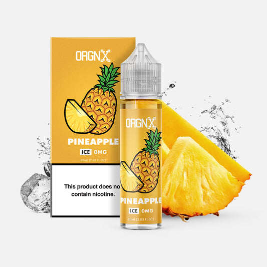 ORGNX E-liquids Fruit Flavor Pineapple Ice Nicotine Vape Juice