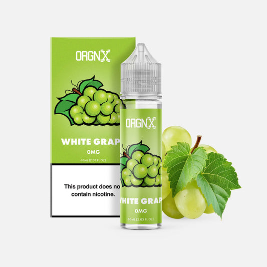 ORGNX Eliquids Fruit Flavor White Grape Vape Juice