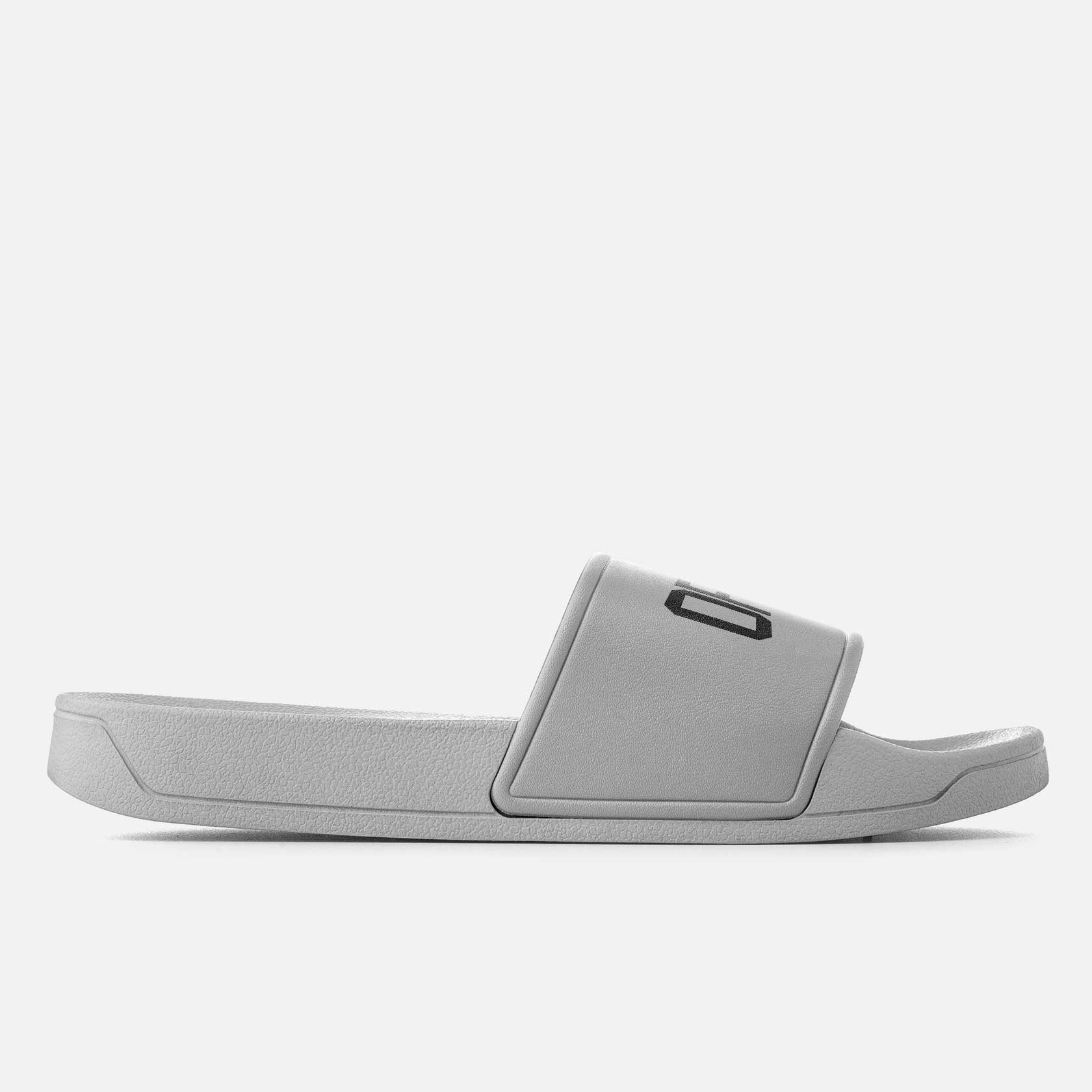 ORGNX Rubber Slides Gray Side View
