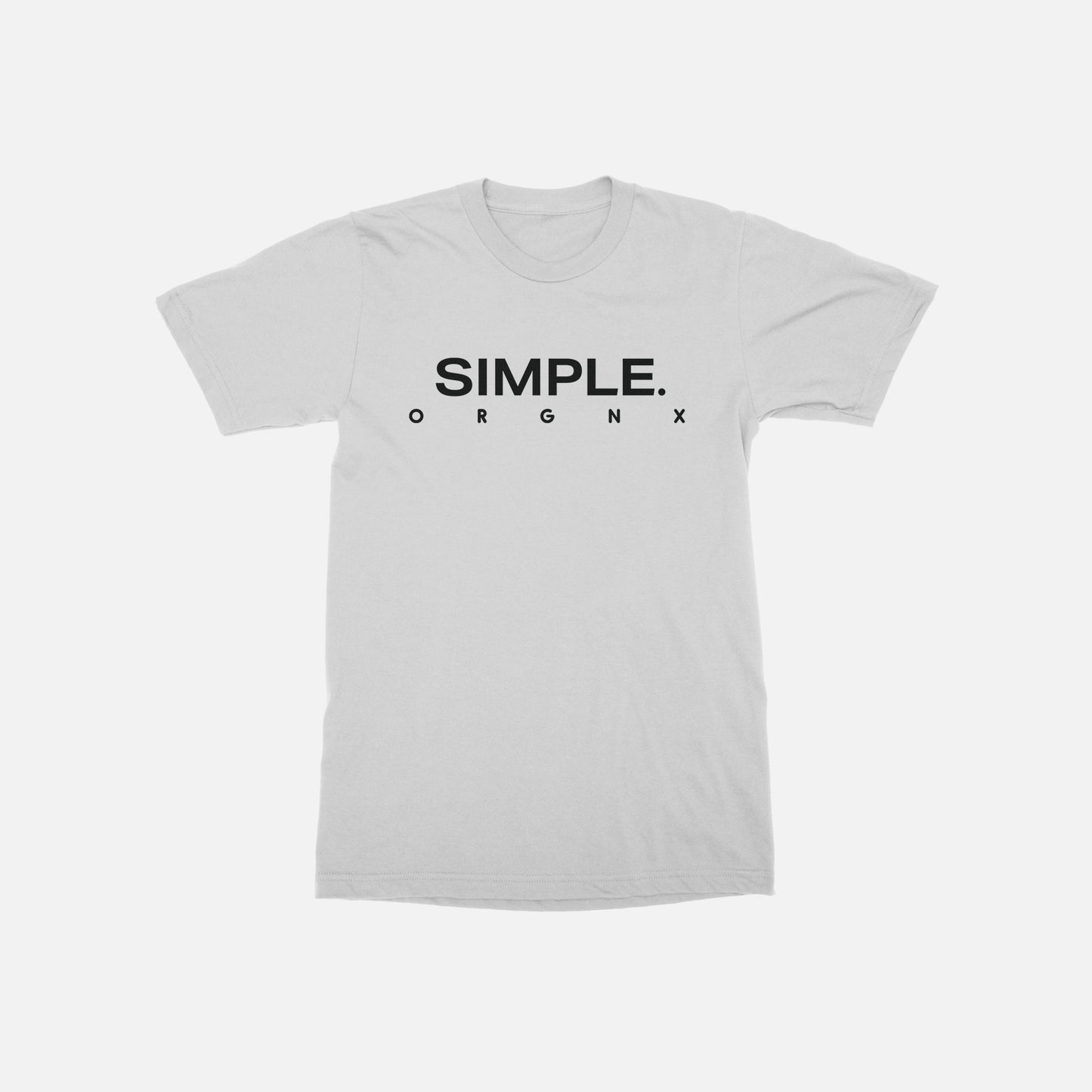 ORGNX Simple T-Shirt White Front