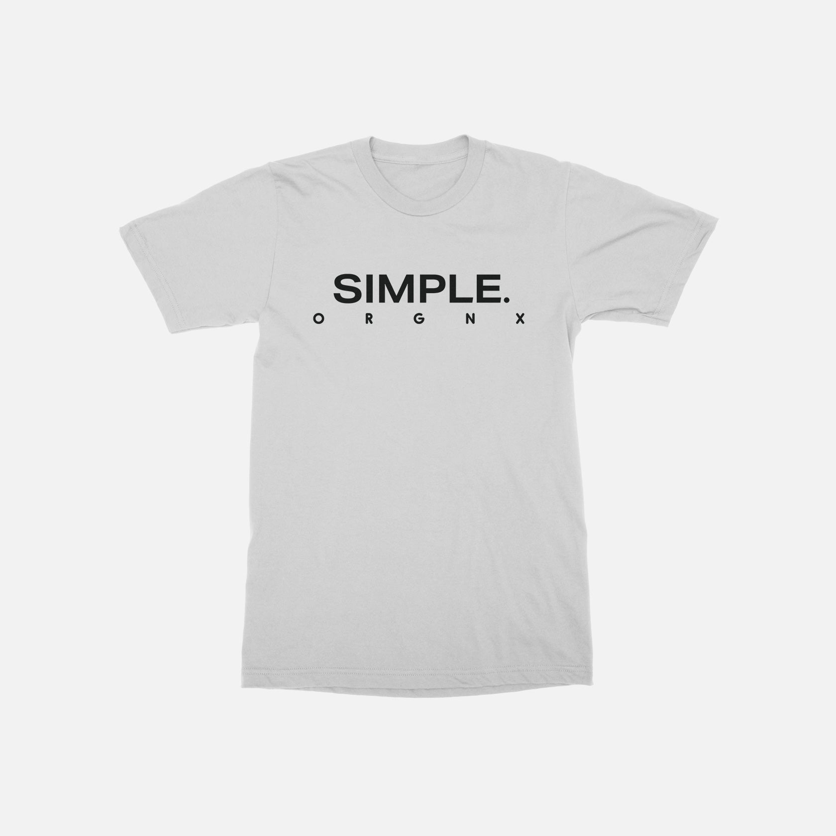 ORGNX Simple T-Shirt White Front
