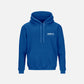 ORGNX Simple X Hoodie Blue Front